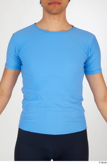 Jorge blue t shirt dressed sports upper body 0001.jpg